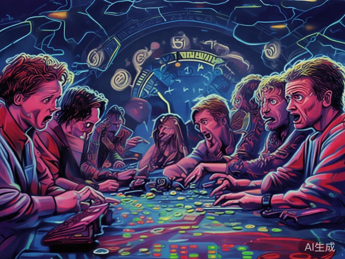 部分玩家在游戏中追求“一夜暴富”，高额投注，忽视了