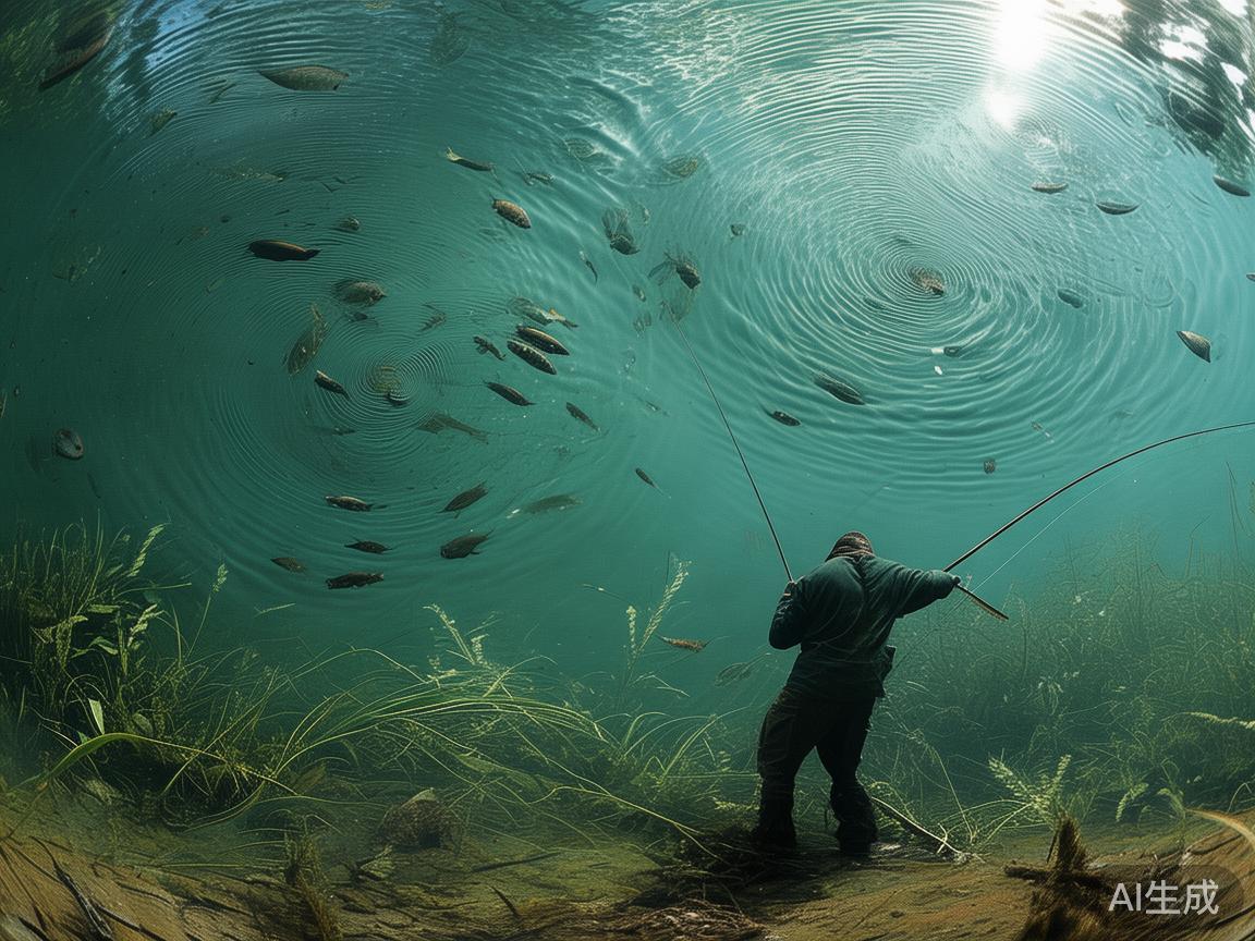 每个鱼类都会有一定的运动轨迹，认真观察鱼的移动路线